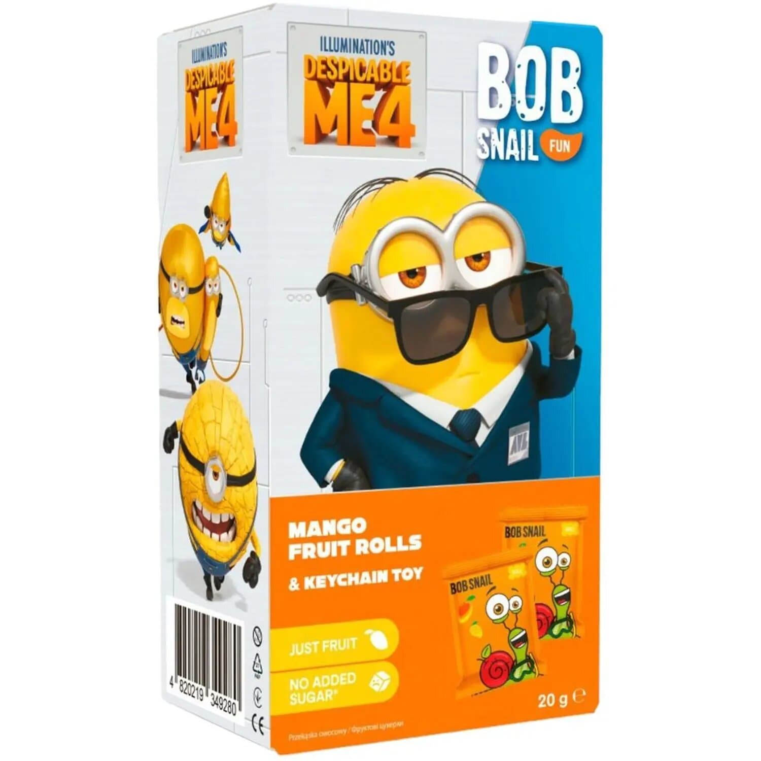 Набор Равлик Боб Bob Snail Fun Манго с игрушкой 20г 1740701