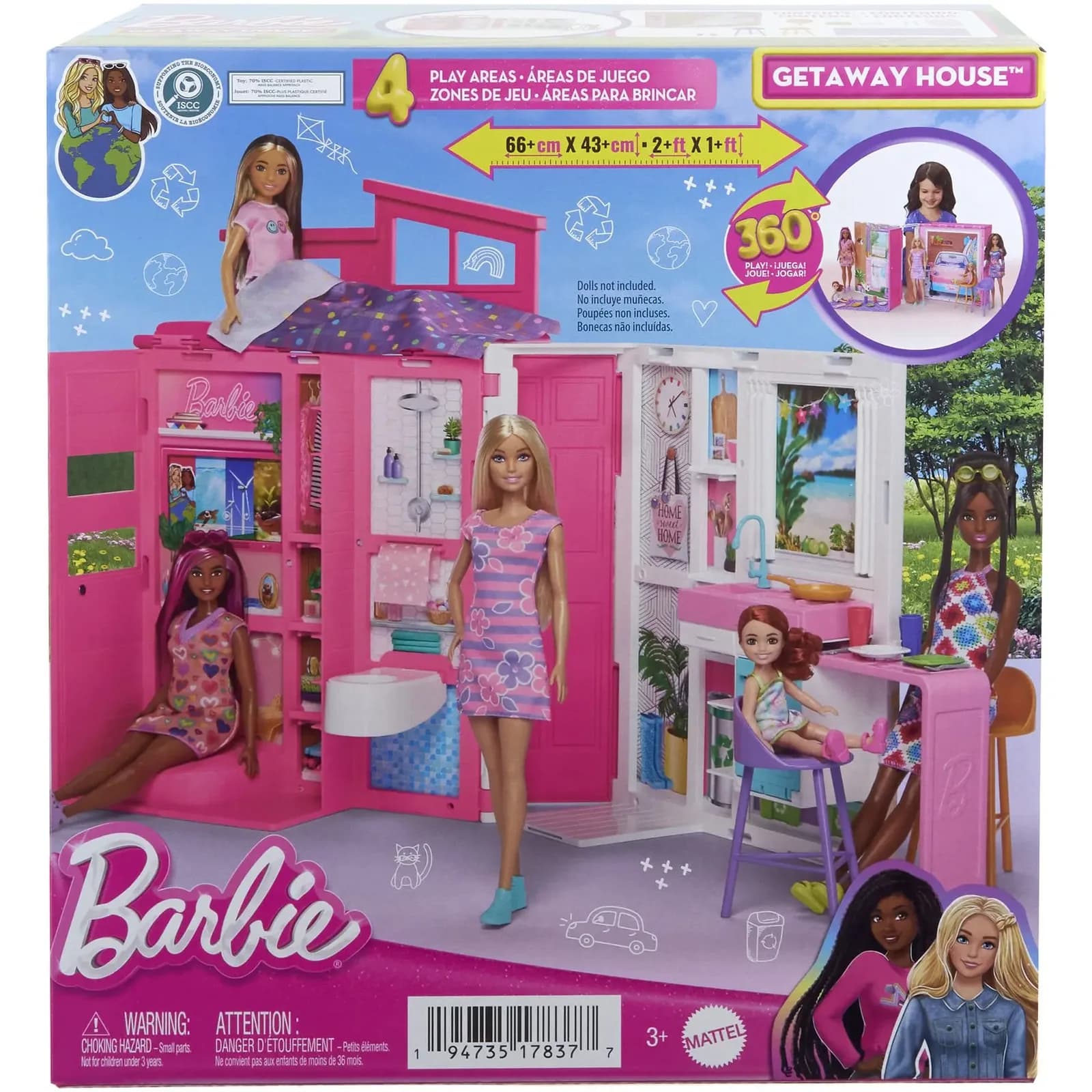 Дом для кукол Barbie HRJ76 фото 8 Дом для кукол Barbie HRJ76 фото 8