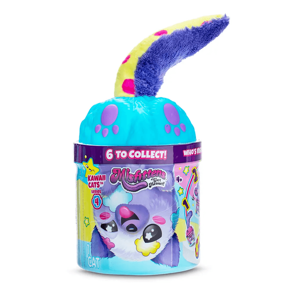 Игрушка мягкая Misfittens Котик в банке 20см 03948(W4) Игрушка мягкая Misfittens Котик в банке 20см 03948(W4)