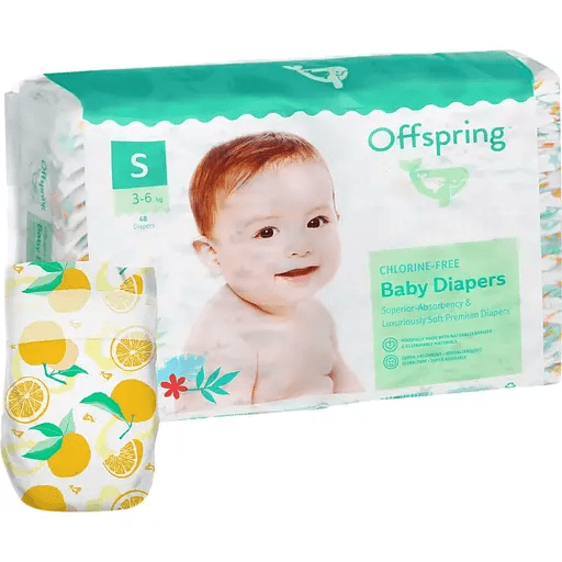 Подгузники Offspring S 48шт DP-OI-FAT-S48P-TGYORN Подгузники Offspring S 48шт DP-OI-FAT-S48P-TGYORN
