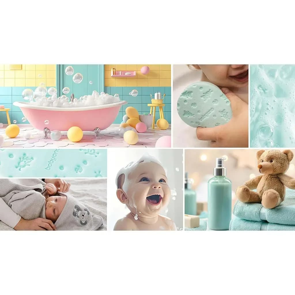 Губка для купання BabyOno 1640/03 фото 4 Губка для купання BabyOno 1640/03 фото 4