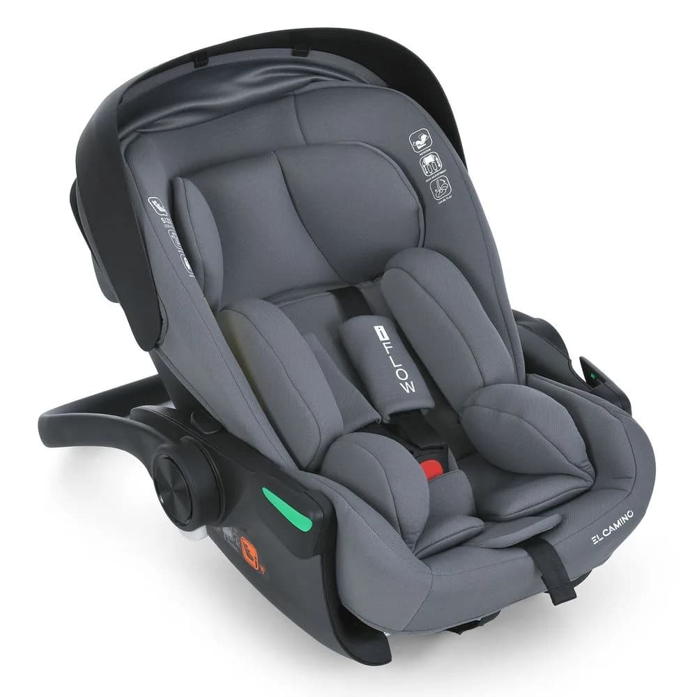 Автокрісло El Camino i-Flow ME 1198 Gray фото 3 Автокрісло El Camino i-Flow ME 1198 Gray фото 3