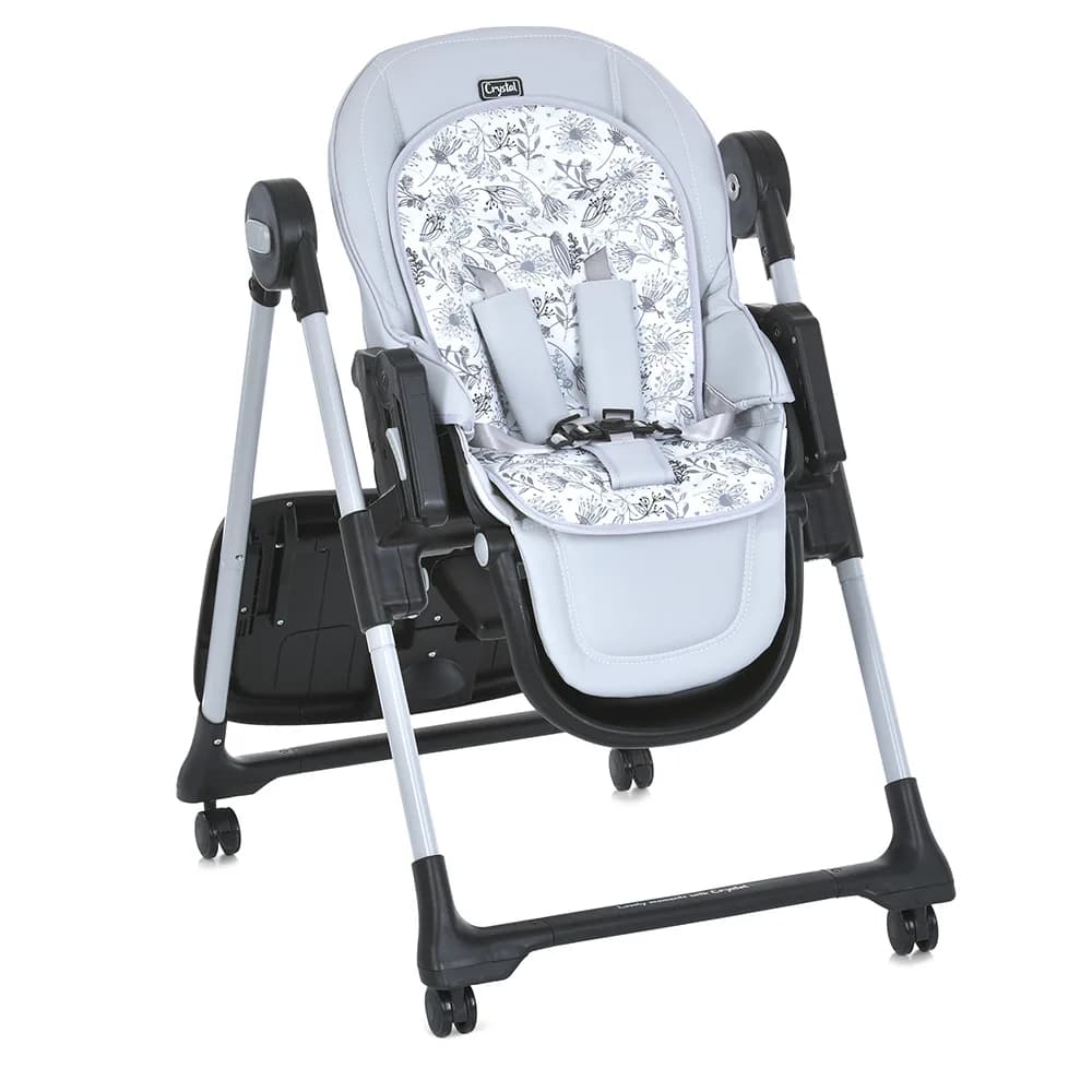 Стульчик для кормления El Camino Crystal ME 1037-B Gray фото 5 Стульчик для кормления El Camino Crystal ME 1037-B Gray фото 5