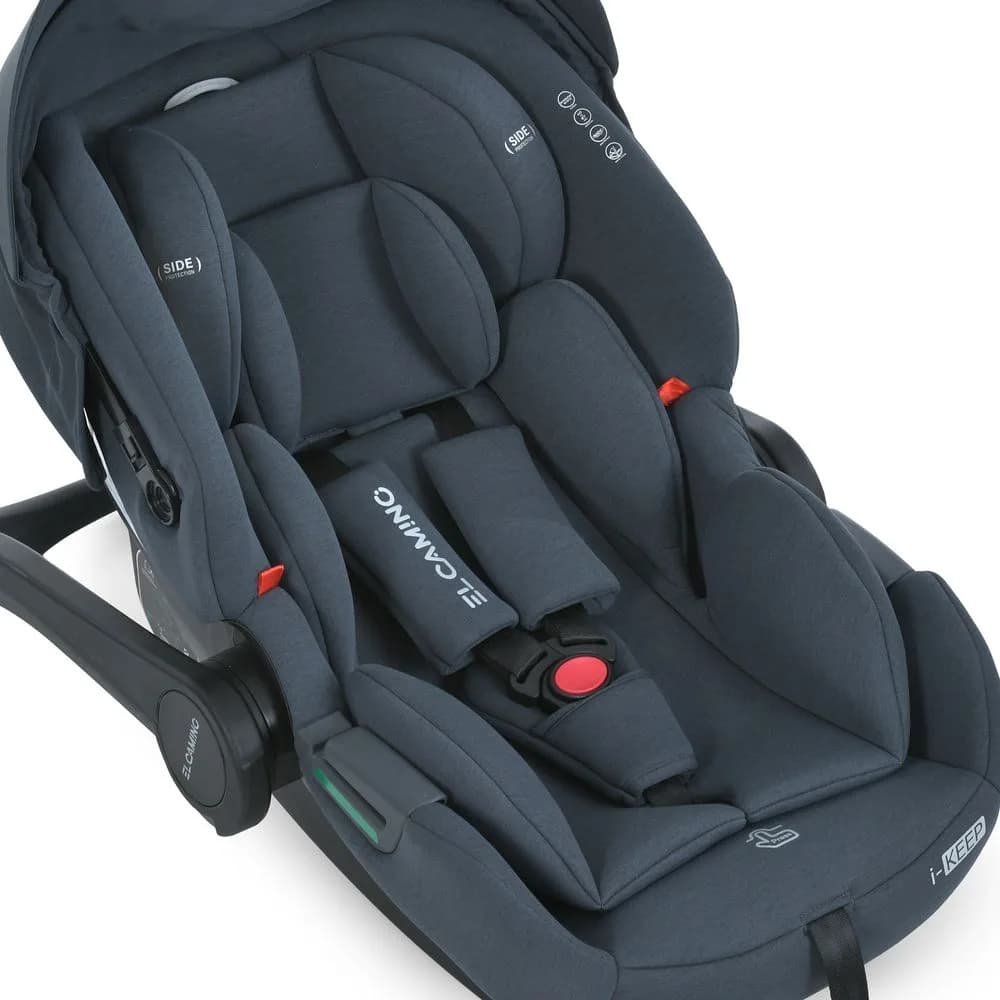 Автокрісло El Camino i-Keep ME 1186 Melange Rock Gray фото 3 Автокрісло El Camino i-Keep ME 1186 Melange Rock Gray фото 3