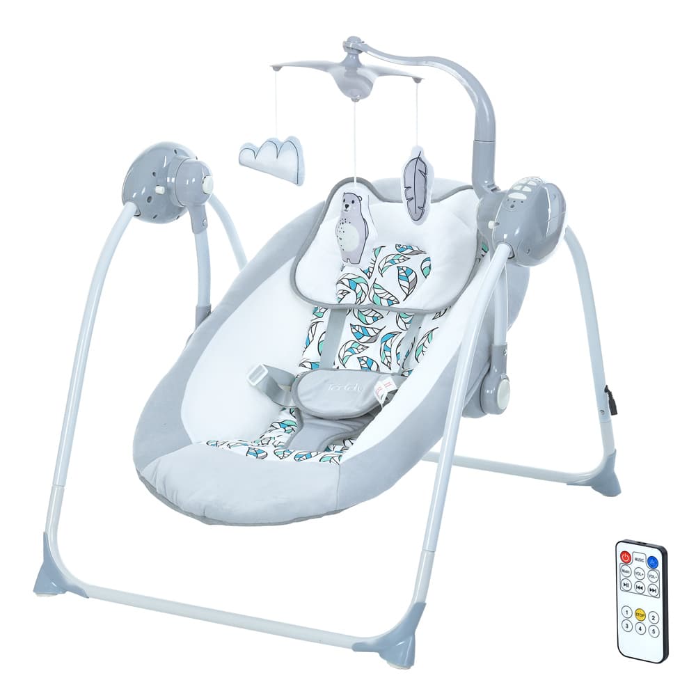 Качель El Camino Teddy ME 1075 Gray Mint Feathes