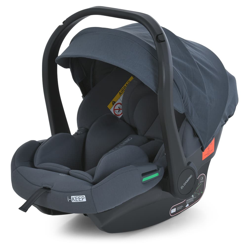 Автокрісло El Camino i-Keep ME 1186 Melange Rock Gray