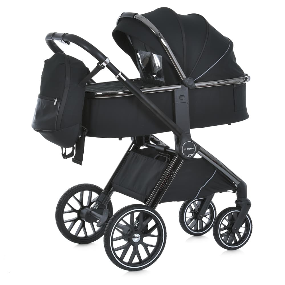 Коляска универсальная 2в1 El Camino Prestige ME 1124 Jet Black