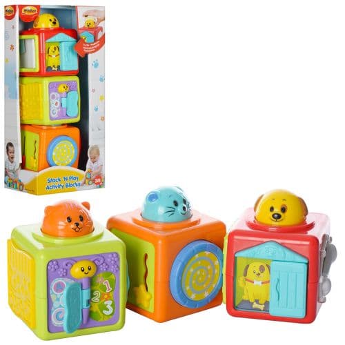 Кубики розвиваючі WinFun 3шт 0613-NI Кубики розвиваючі WinFun 3шт 0613-NI
