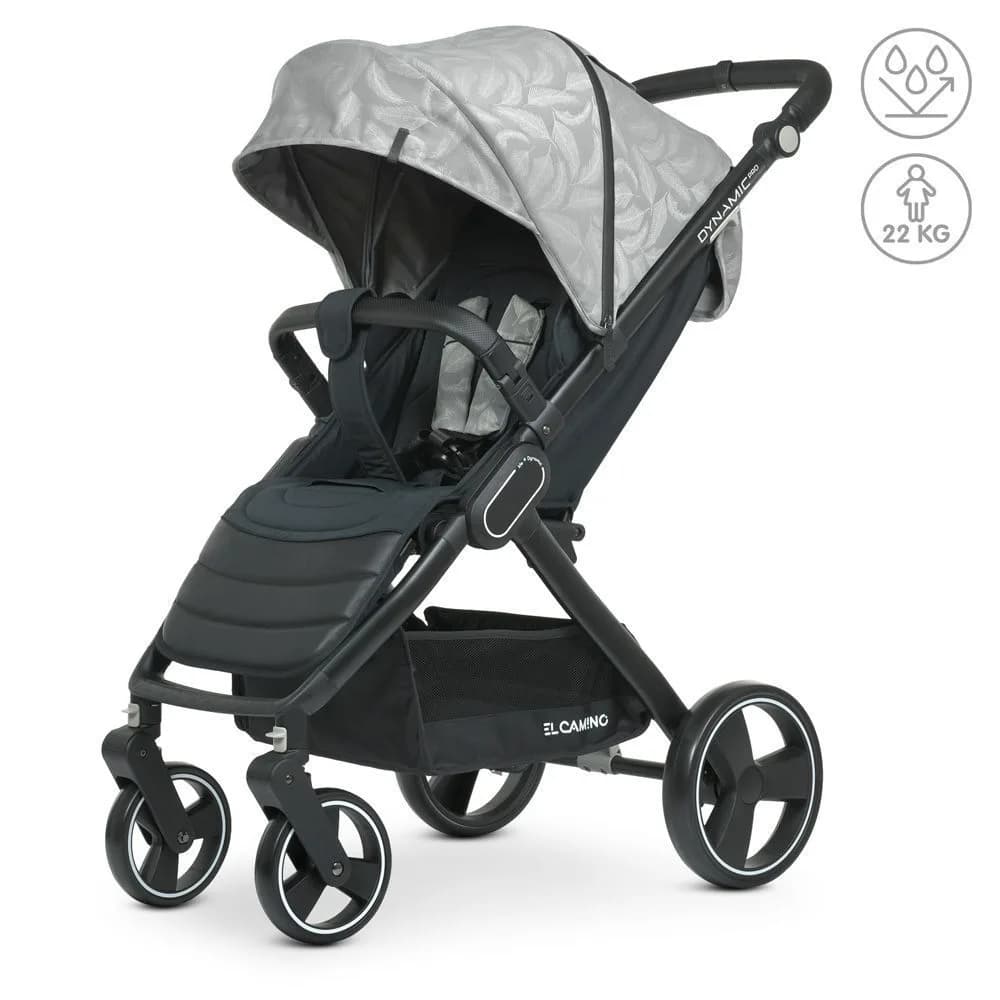 Коляска прогулочная El Camino Dynamic Pro ME 1053B Special Light Gray фото 2