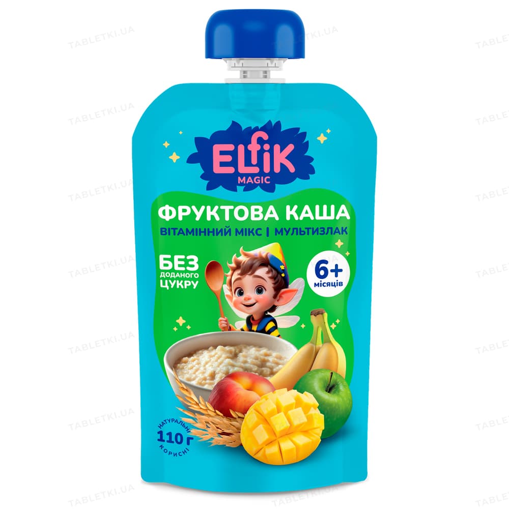Каша мультизлаковая Витаминный микс Elfik 110г COM11464 Каша мультизлаковая Витаминный микс Elfik 110г COM11464