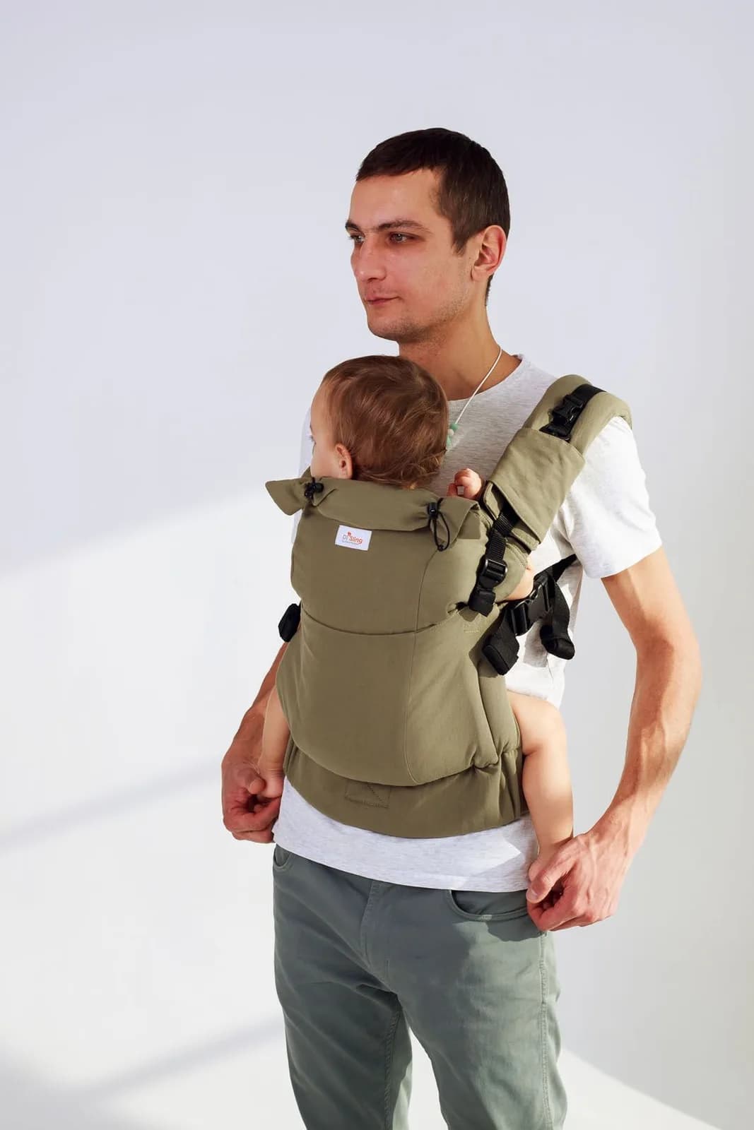 Ерго-рюкзак Di Sling Toddler Хакi DST0002 фото 3 Ерго-рюкзак Di Sling Toddler Хакi DST0002 фото 3