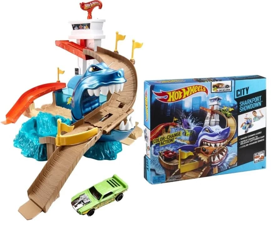 Трек Hot Wheels Охота на акулу BGK04 фото 2
