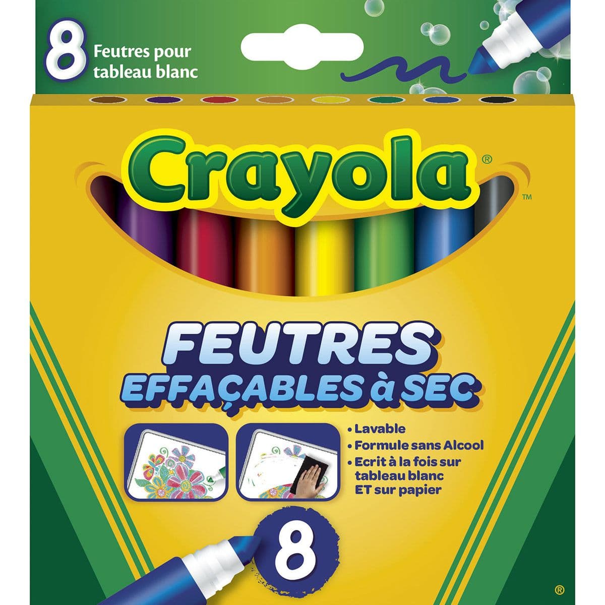 Фломастеры Crayola 8цв 8223 Фломастеры Crayola 8цв 8223