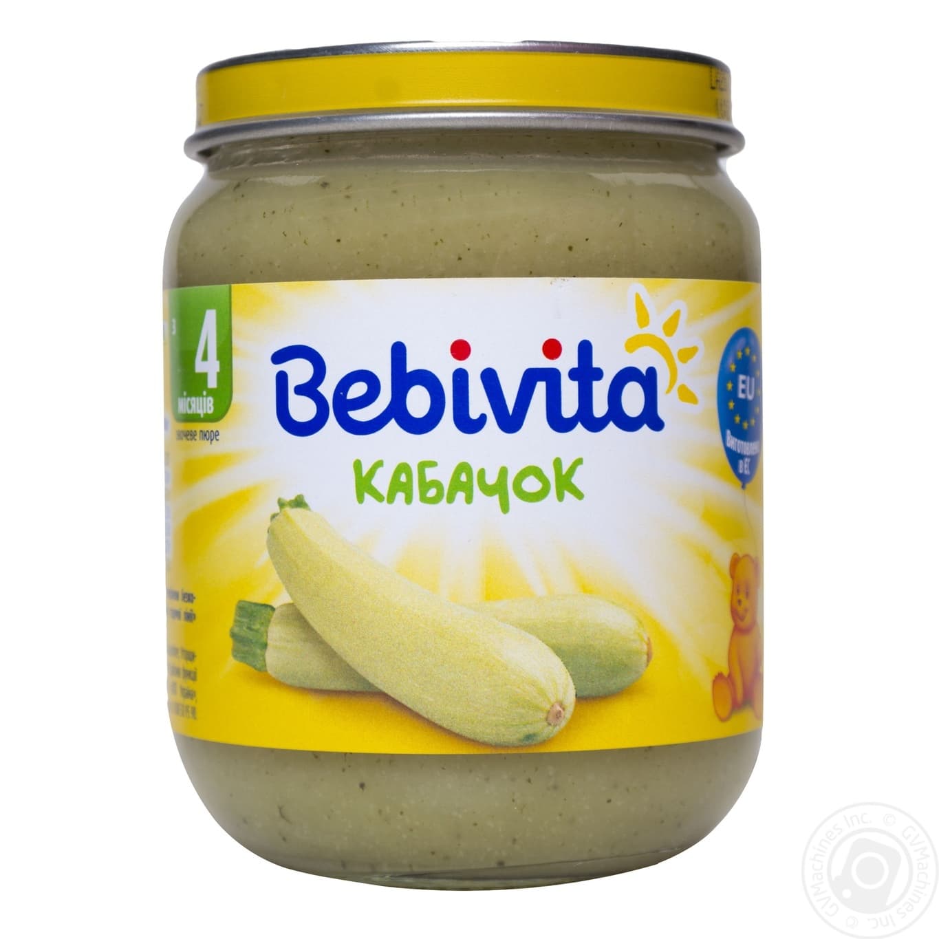 Пюре кабачок Bebivita 125г 1807 Пюре кабачок Bebivita 125г 1807