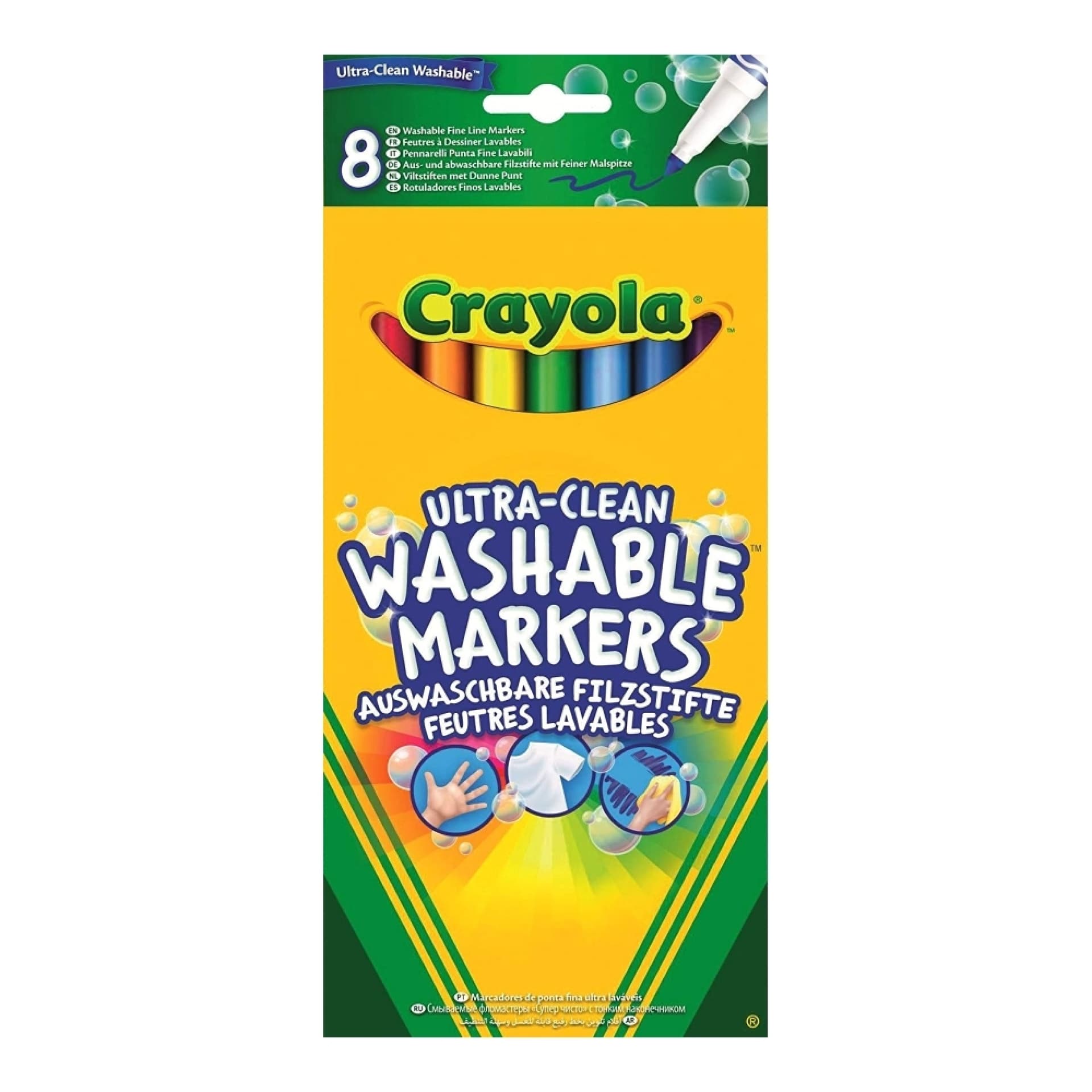 Фломастеры Crayola 8цв 58-8330 Фломастеры Crayola 8цв 58-8330