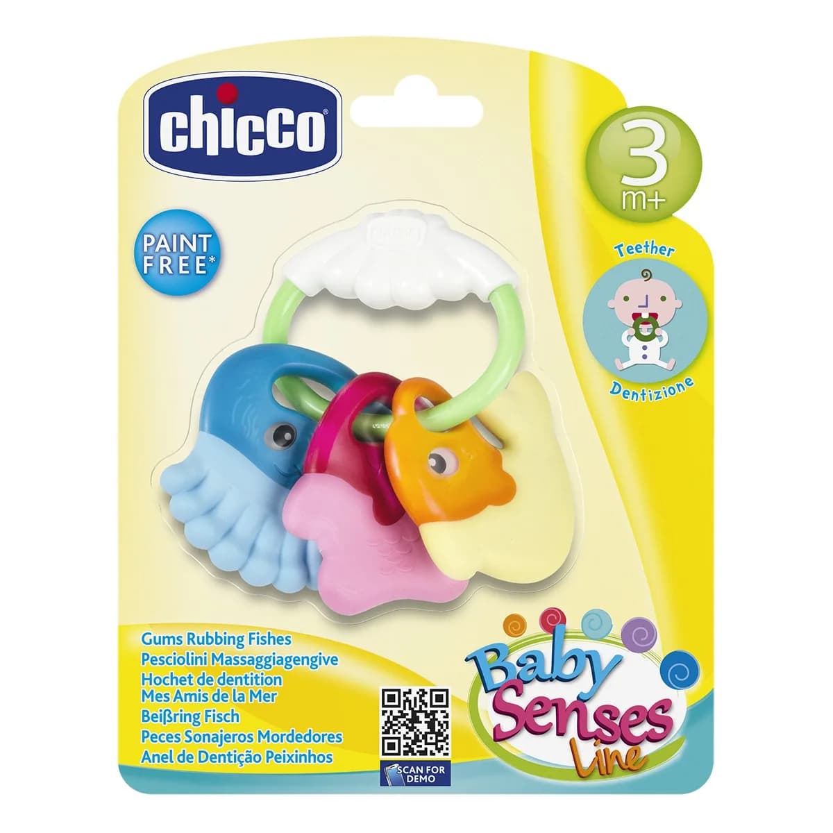 Погремушка Chicco Рыбки 05956.00 фото 2 Погремушка Chicco Рыбки 05956.00 фото 2