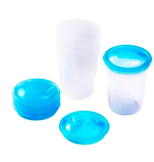Контейнери для зберігання молока BabyOno 4шт 1028