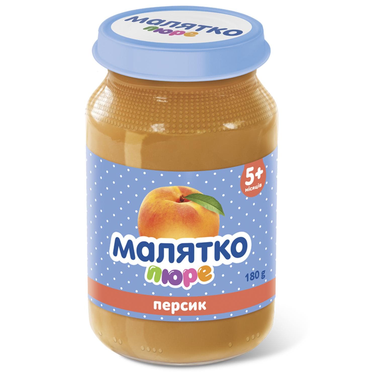 Пюре персик Малятко 180г 49372 Пюре персик Малятко 180г 49372