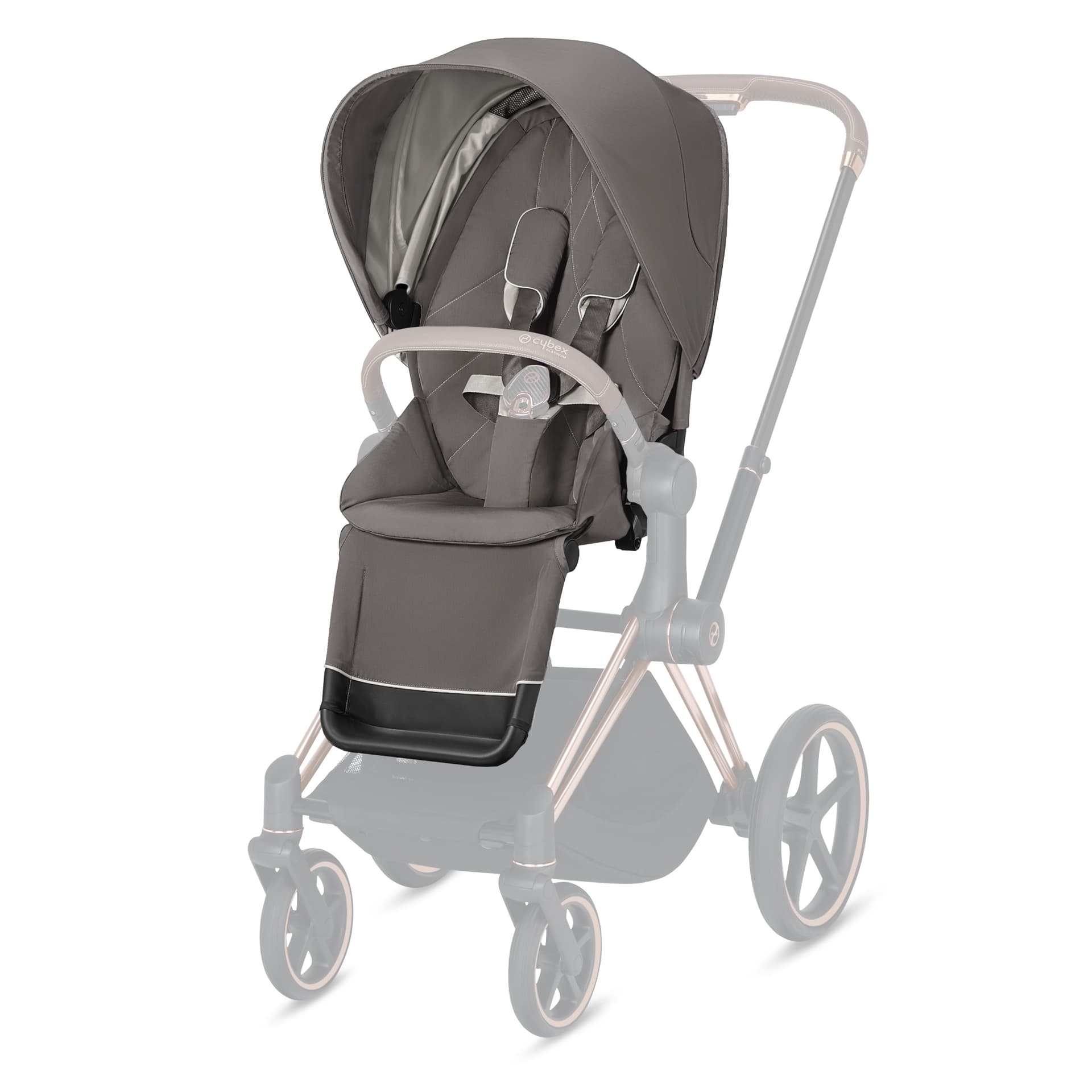 Текстиль для прогулочного блока CYBEX Priam Soho Grey mid grey 521002411