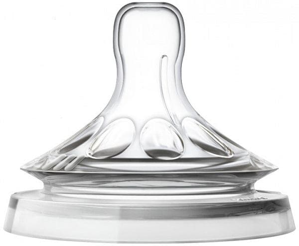 Соска Avent NATURAL змінний потік 3м+ 2шт SCF045/27