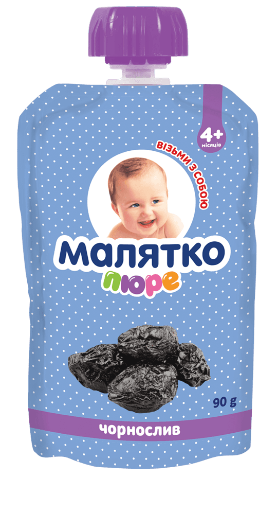 Пюре Малятко чернослив 90г 11551
