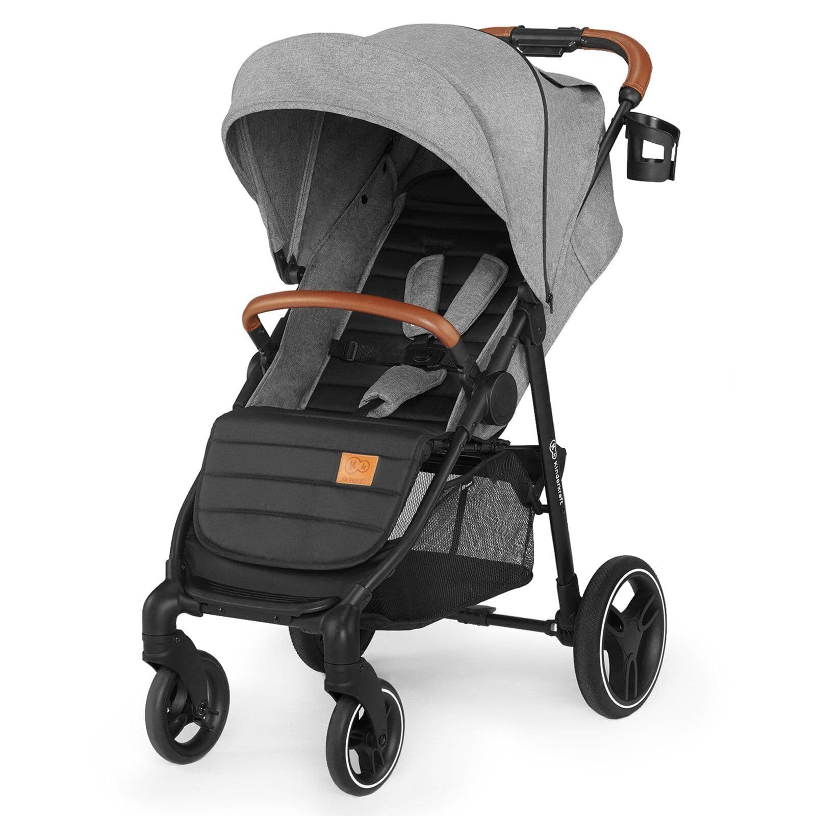 Коляска прогулянкова Kinderkraft Grande 2020 KKWGRANGRY000N Grey