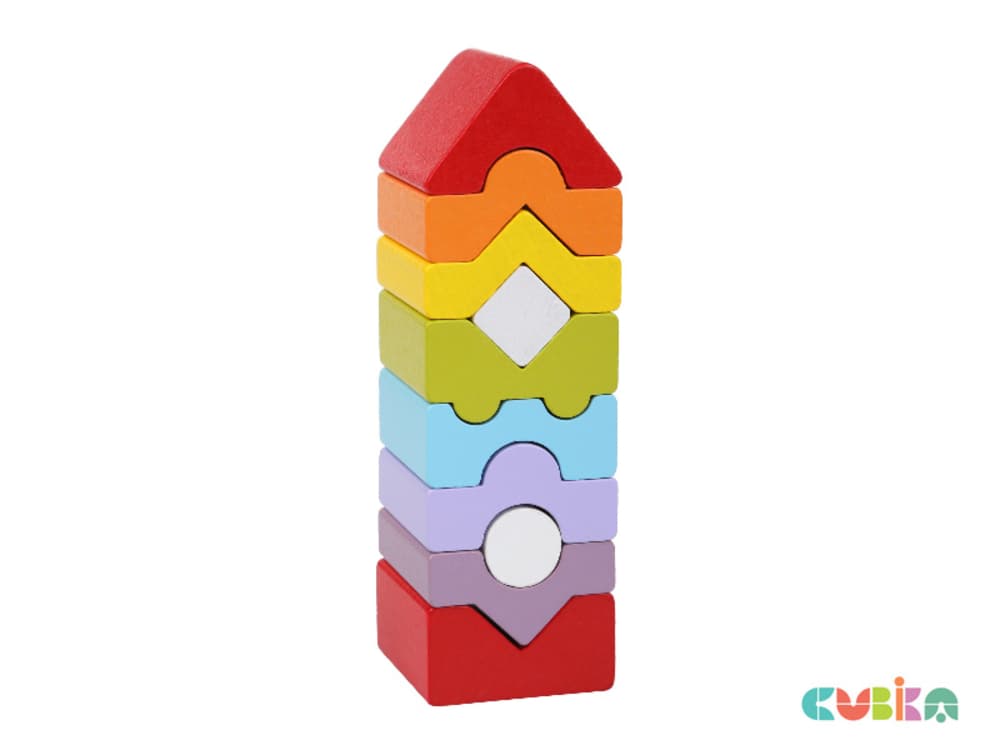 Пирамидка деревянная CUBIKA 14989