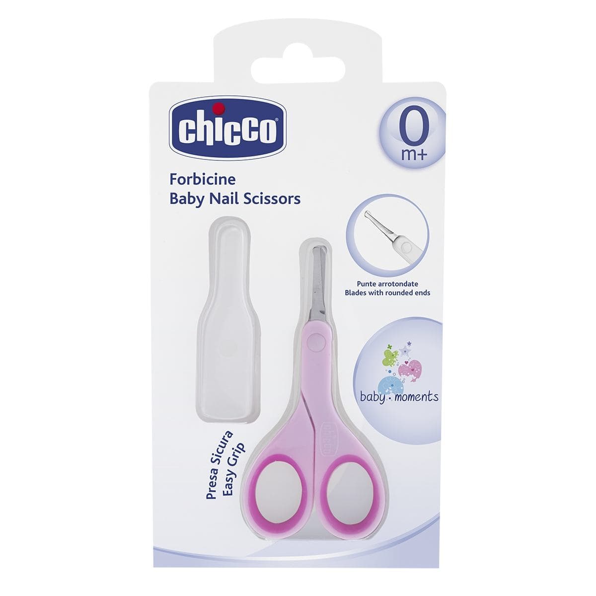Ножиці з ковпачком (рожевий) CHICCO HGD 05912.10