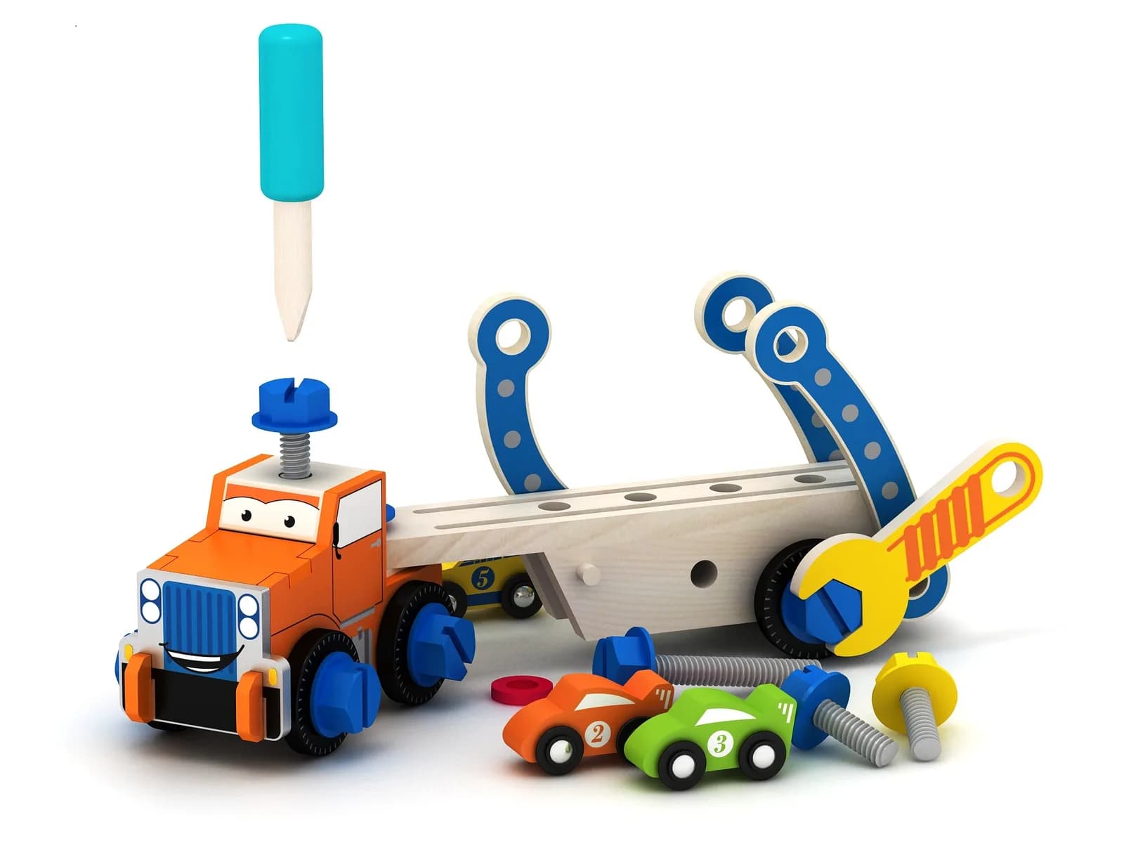 Сортер Acool Toy Собери и играй Автовоз AC6659 фото 5