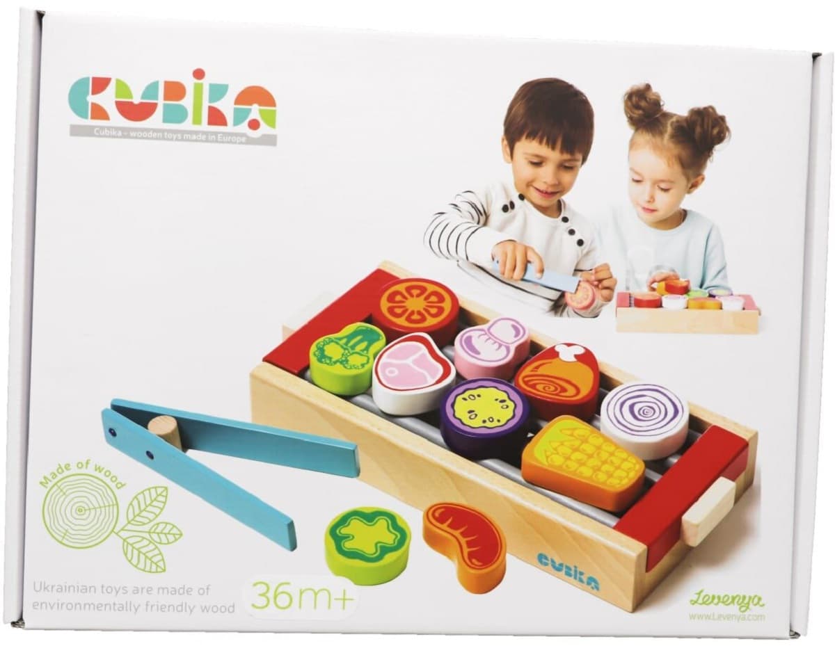 Набір дерев`яний CUBIKA Барбекю 14347 Набір дерев`яний CUBIKA Барбекю 14347