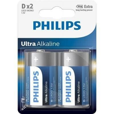 Батарейка Ultra Alkaline D Батарейка Ultra Alkaline D