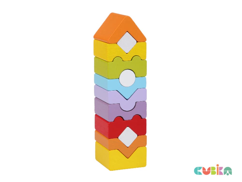 Пирамидка деревянная CUBIKA 14996
