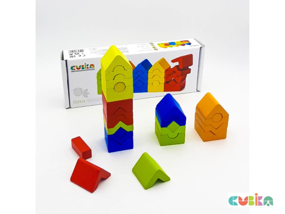 Пирамидка деревянная CUBIKA 15016 Пирамидка деревянная CUBIKA 15016