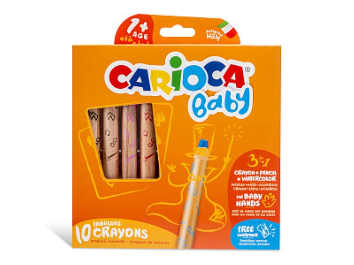 Олівці Carioca 3в1 10кол 42818 Олівці Carioca 3в1 10кол 42818