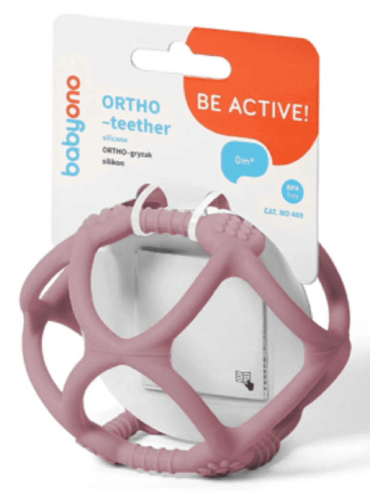 Прорезыватель BabyOno Сфера 489/02 Прорезыватель BabyOno Сфера 489/02