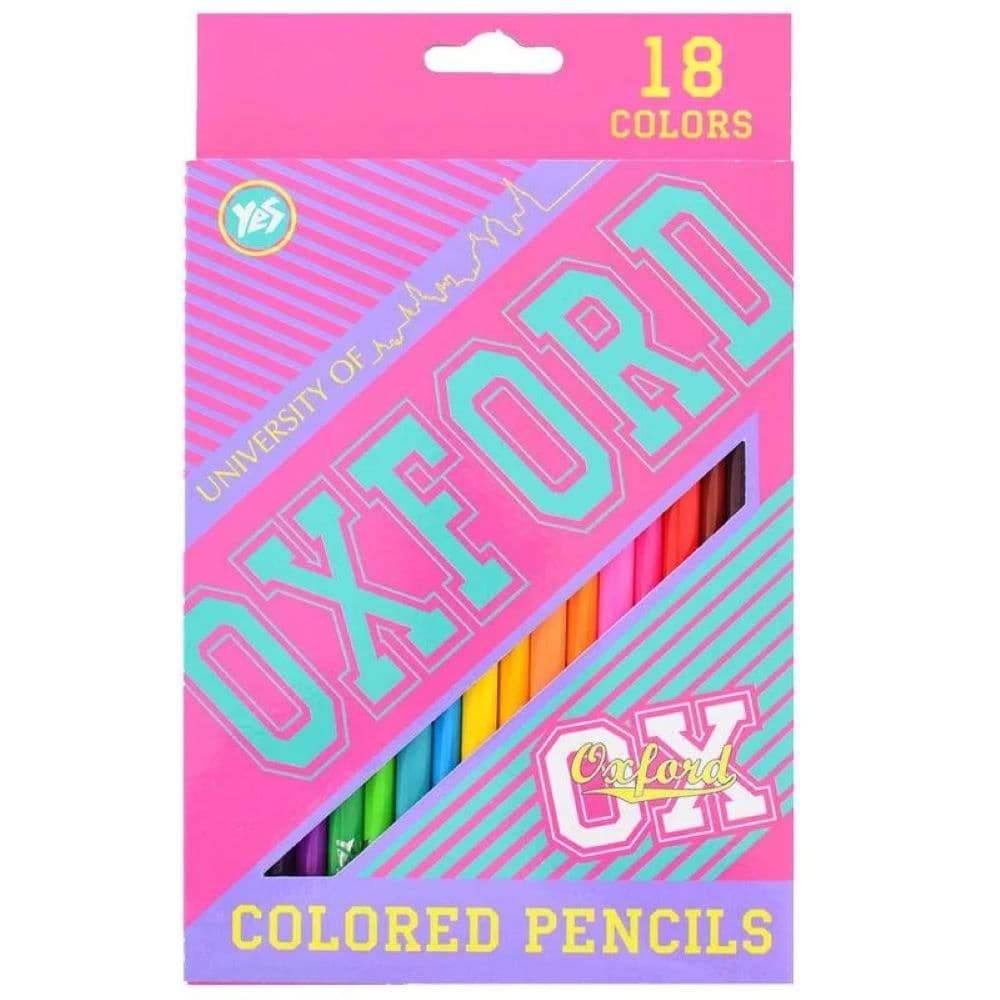 Олівці 1Вересня Oxford 18кол 290452 Олівці 1Вересня Oxford 18кол 290452