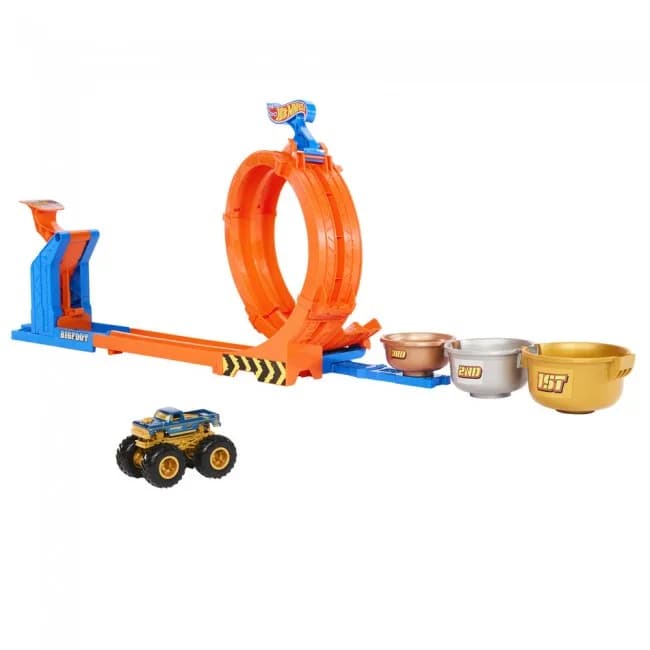 Трек Hot Wheels Петли и трюки JBX64 фото 2 Трек Hot Wheels Петли и трюки JBX64 фото 2