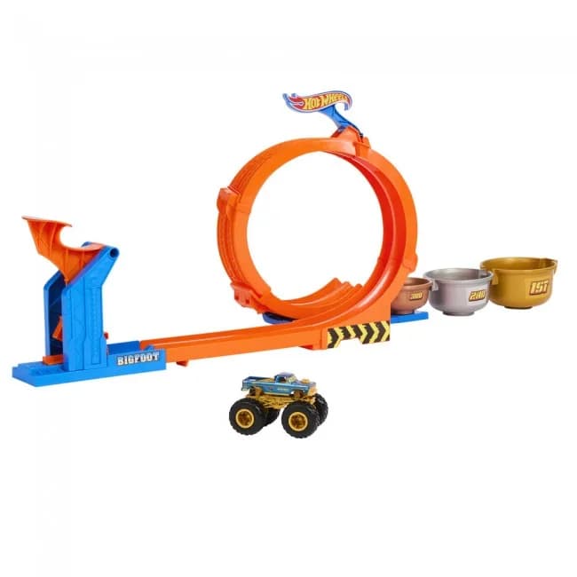 Трек Hot Wheels Петли и трюки JBX64 фото 3 Трек Hot Wheels Петли и трюки JBX64 фото 3