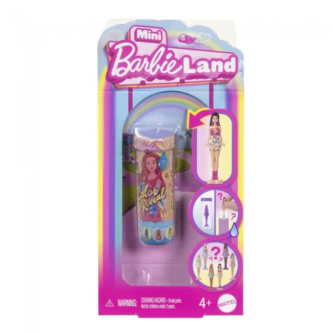 Кукла-сюрприз Barbie Mini BarbieLand Радужные и стильные JCR08