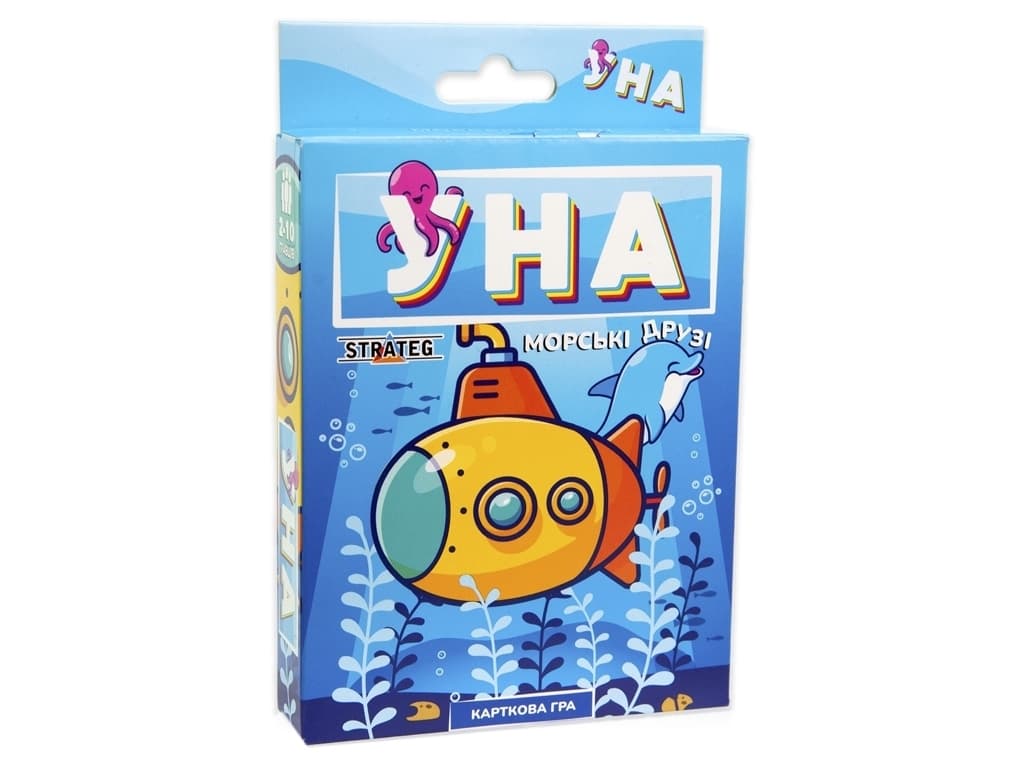 Гра настільна Strateg УНА Морські друзі 30449 Гра настільна Strateg УНА Морські друзі 30449
