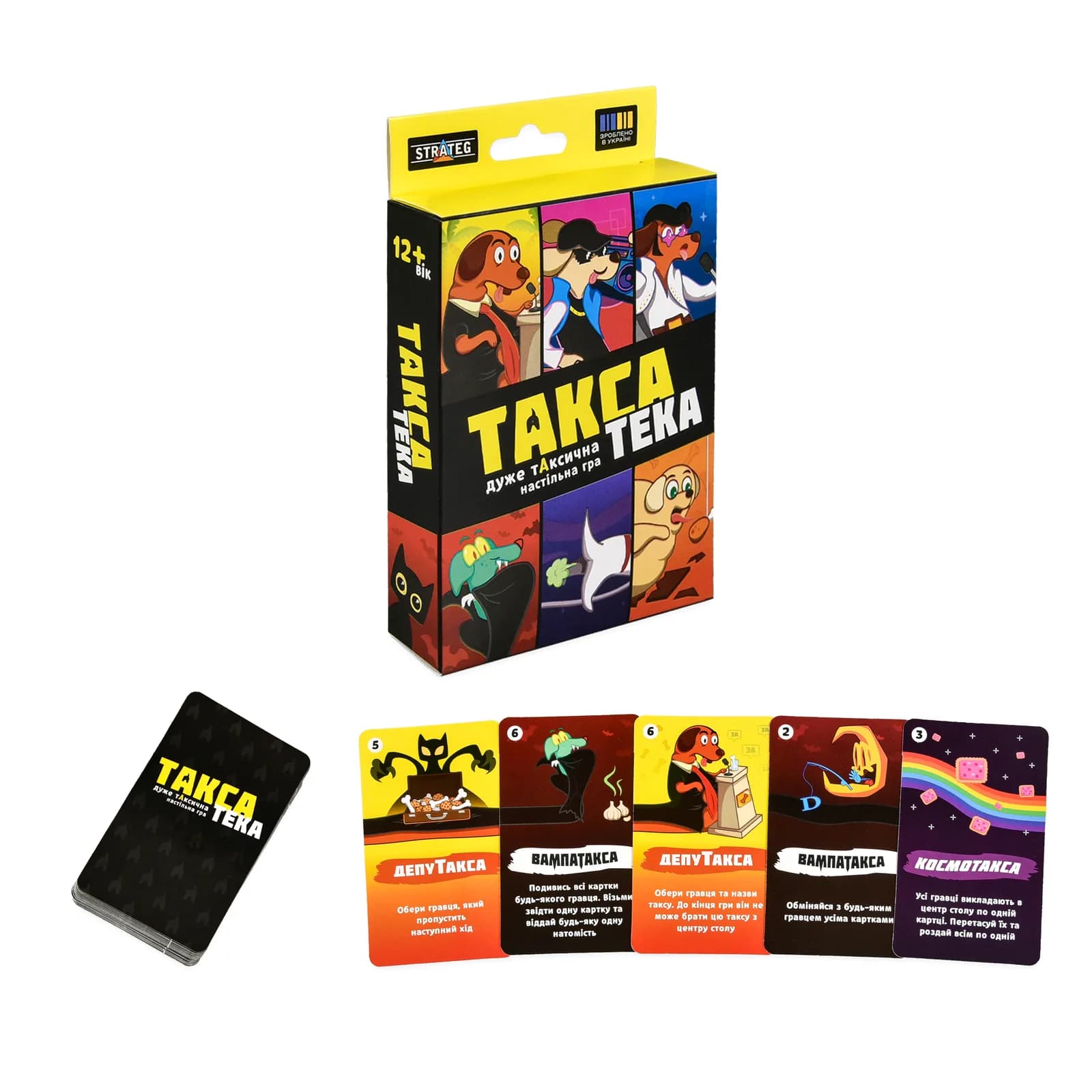 Игра настольная Strateg ТаксаТека 30941 фото 2