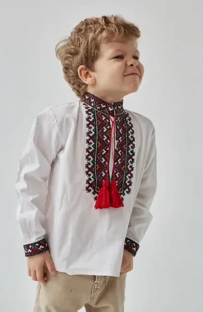 Вышиванка мальчик Merezhka kh027 фото 2 Вышиванка мальчик Merezhka kh027 фото 2