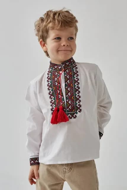 Вышиванка мальчик Merezhka kh348 фото 4 Вышиванка мальчик Merezhka kh348 фото 4