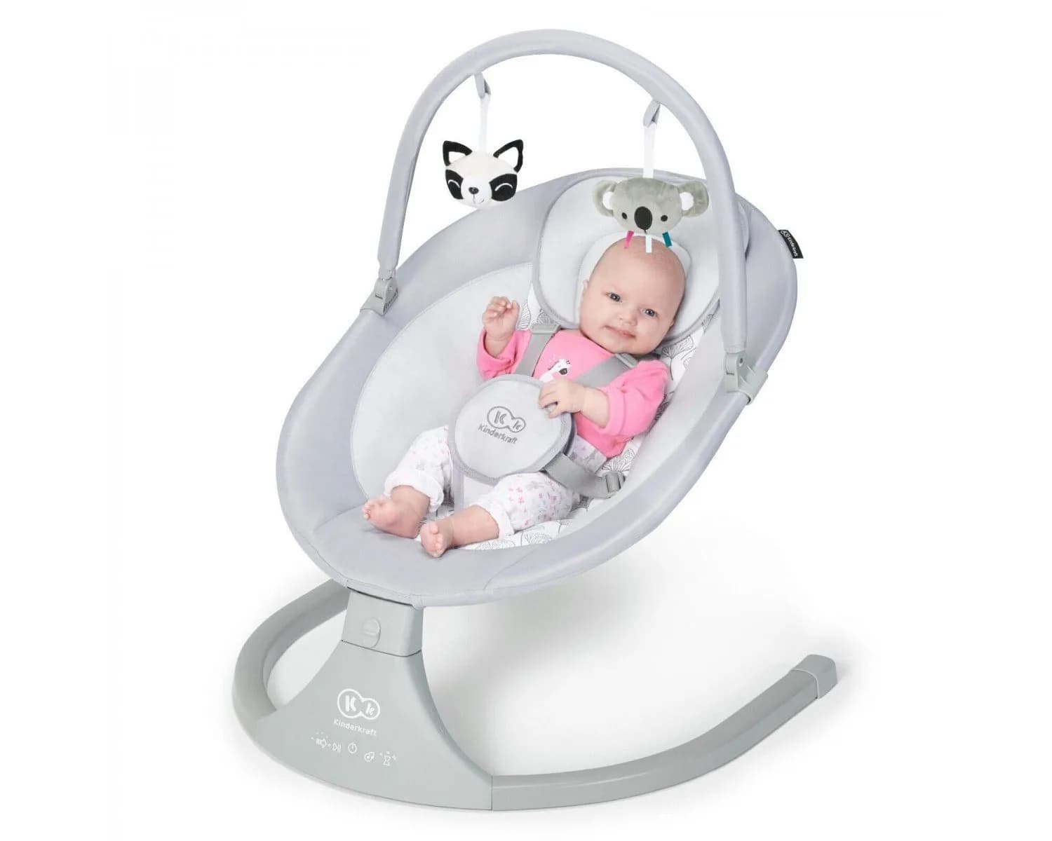 Кресло-качалка Kinderkraft Luli Gray KKBLULIGRY0000 фото 6