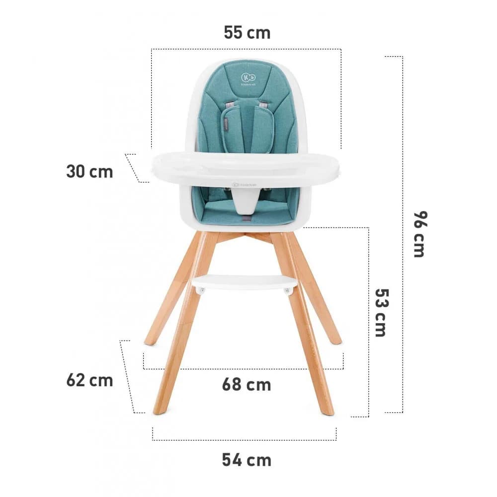 Стульчик для кормления Kinderkraft Tixi KKKTIXIPNK0000 Pink фото 7 Стульчик для кормления Kinderkraft Tixi KKKTIXIPNK0000 Pink фото 7