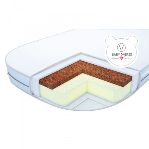 Матрац в люльку Верес Coconut+Elastic 80х60х7 см 50.2.07 Матрац в люльку Верес Coconut+Elastic 80х60х7 см 50.2.07