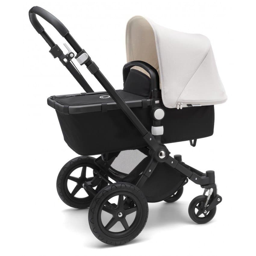 Коляска универсальная 2в1 BUGABOO CAMELEON 3 PLUS BLACK/BLACK-FRESH WHITE 230162FW01