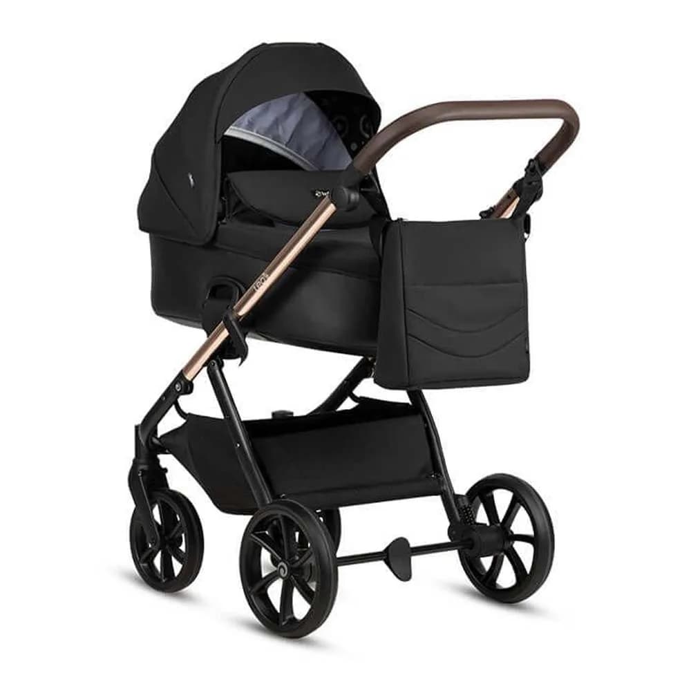 Коляска універсальна 2в1 Tutis Leo3 plus 1582201 Black фото 2