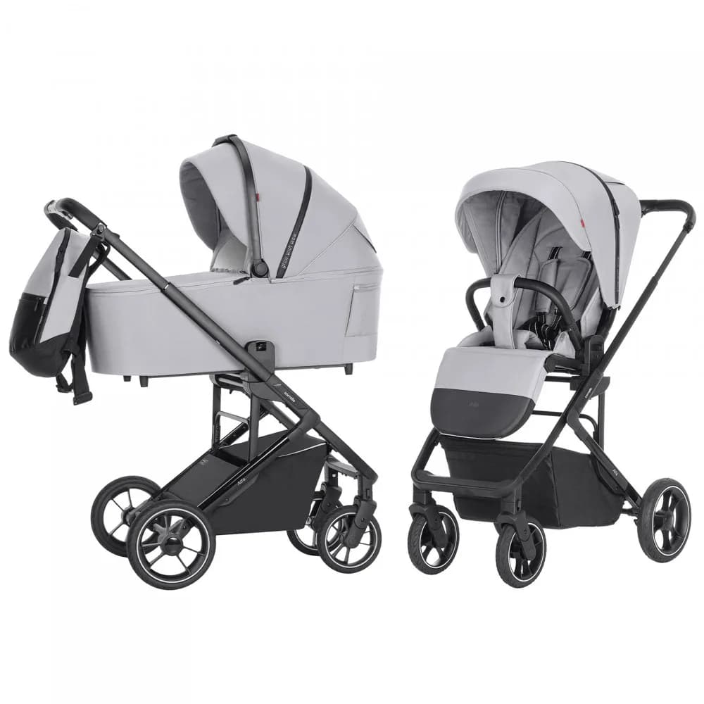 Коляска универсальная 2в1 Carrello Alfa 2024 CRL-6507 Feather Grey фото 2