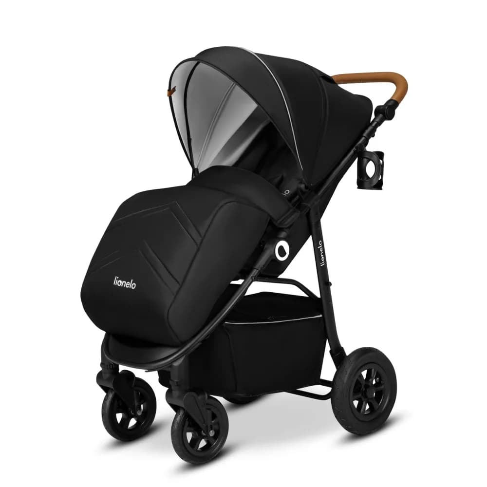 Коляска прогулянкова Lionelo Natt Black Onyx LO-NATT BLACK ONYX фото 2